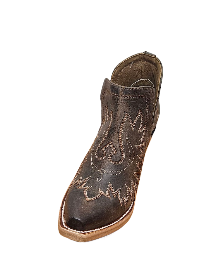 Ariat Women's Dixon Western Boot Weathered Brown C Wide 10027282