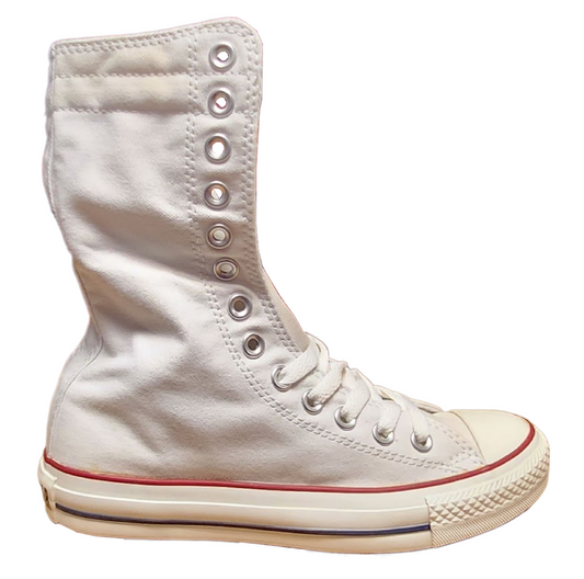 Converse Adult Unisex Chuck Taylor All Star Hi Top Optical White 104823F