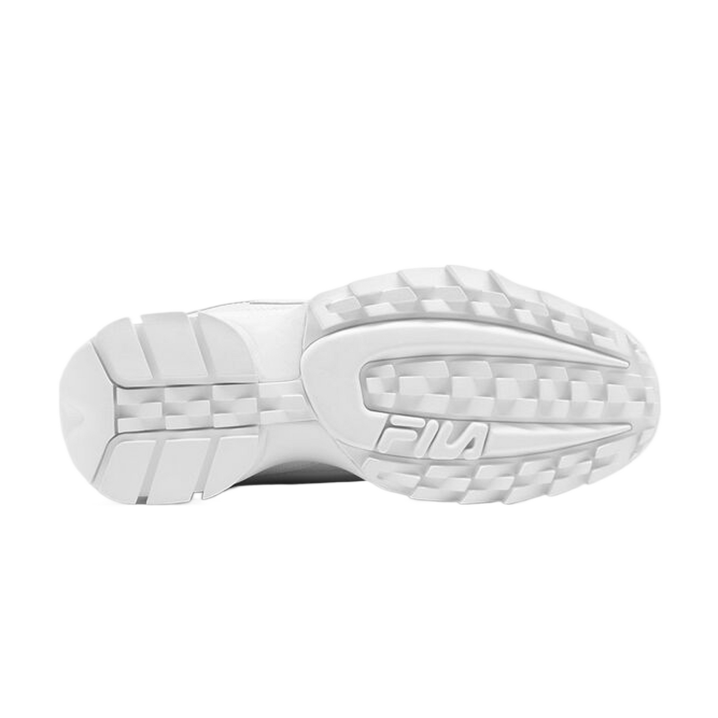 Fila Men's Disruptor II Premium Shoes White/Navy/Red 1FM00139-125