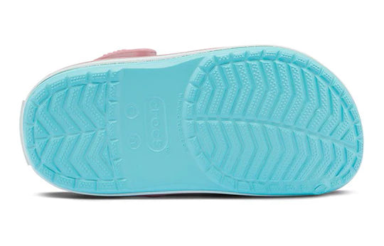 Crocs Crocband Preschool / Grade School Clog Sandal Ice Blue / White
