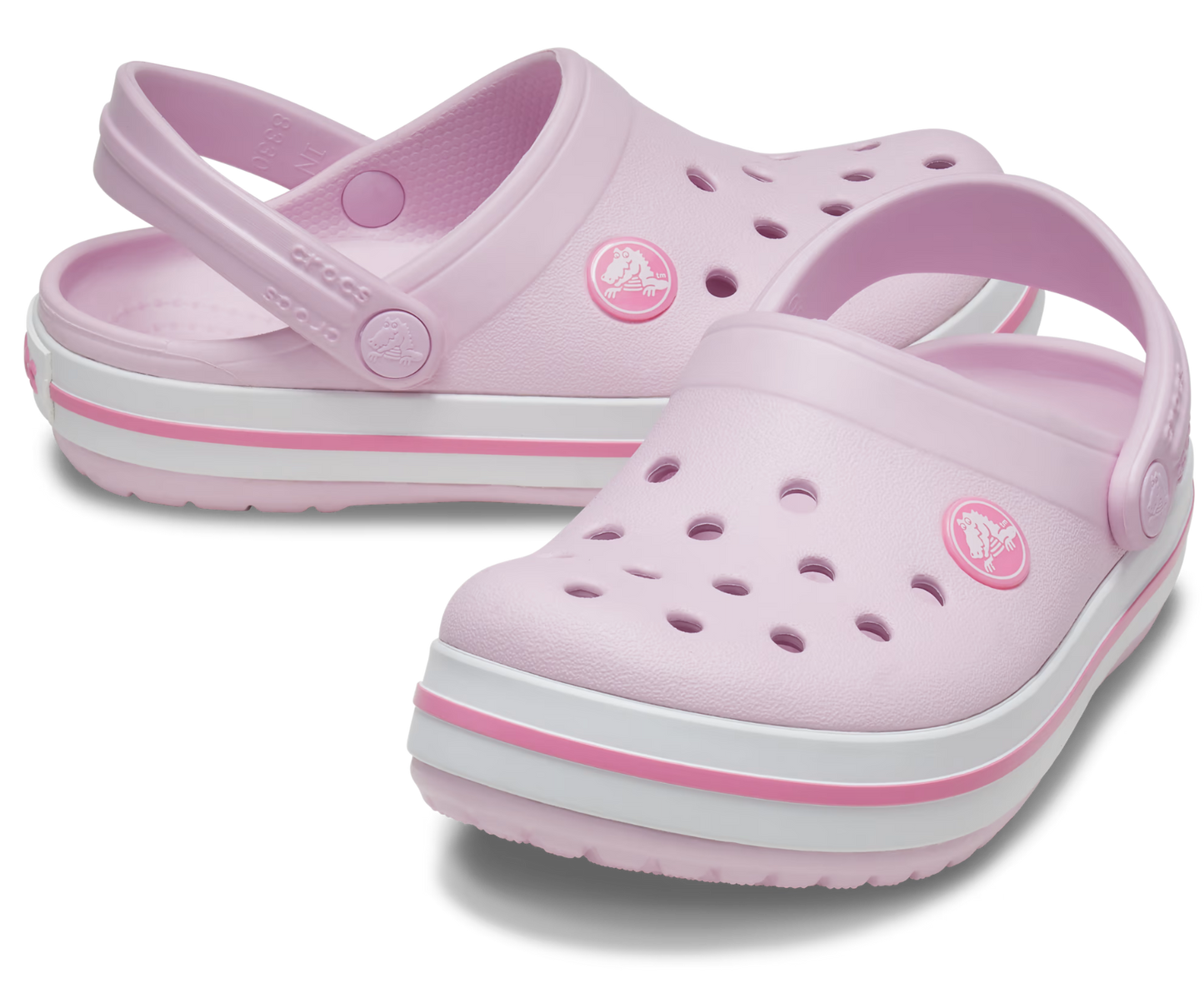 Crocs Crocband Preschool / Grade School Clog Sandal Ballerina Pink