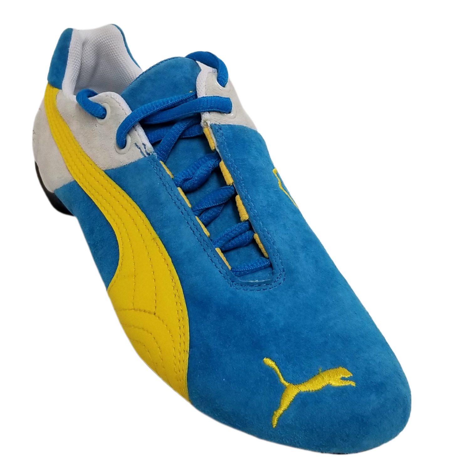 Puma Men Future Cat Low P Shoes Swedish Blue/Vibrant Yellow/Natural 300534-03