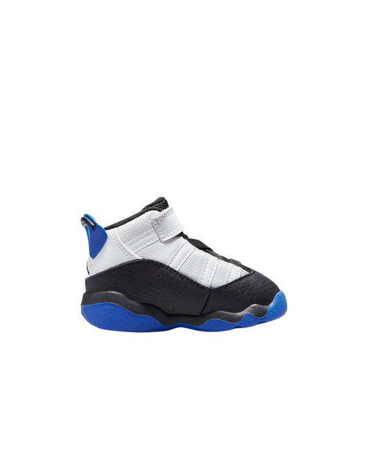 Jordan 6 Rings Toddler Sneaker White/Game Royal-Black 323420-142