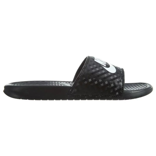 Nike Women Benassi JDI Slides Black / White 343881-011