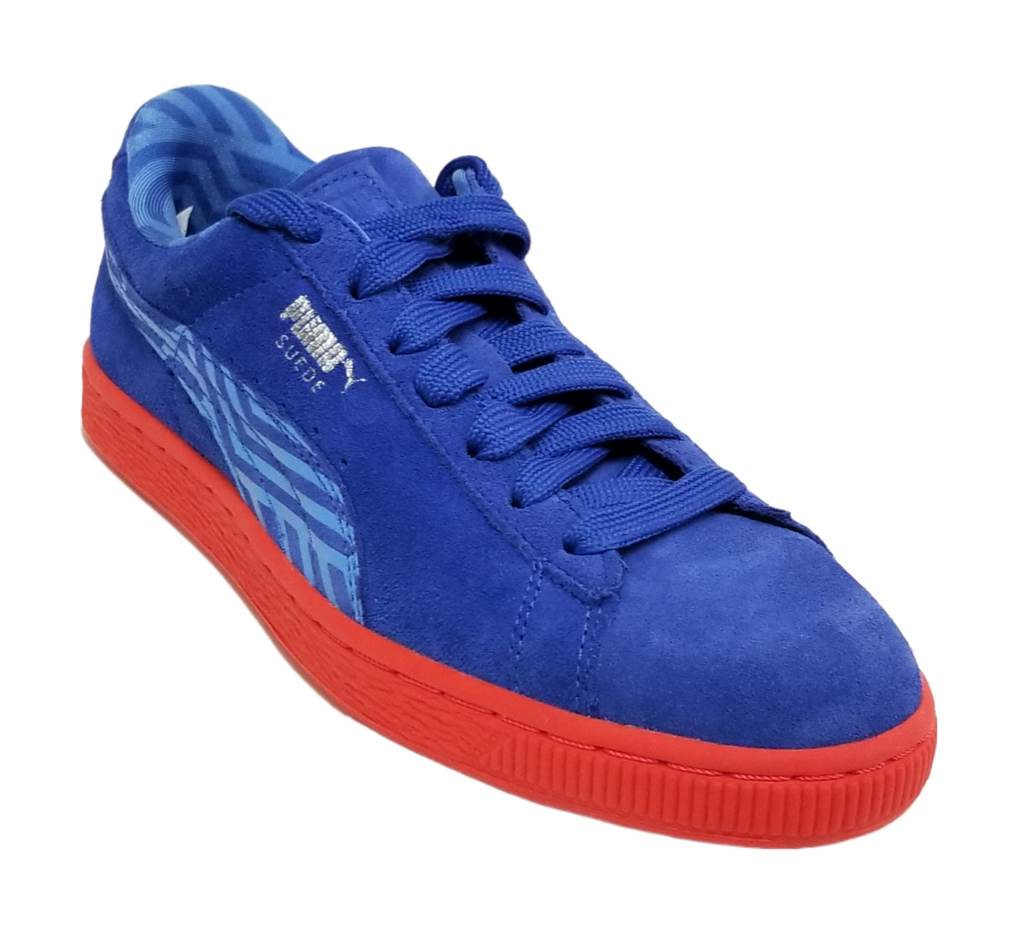 Puma Women Suede Classic + Colored Shoes Dazzling-Marina Blue-Grenadn 360249-03