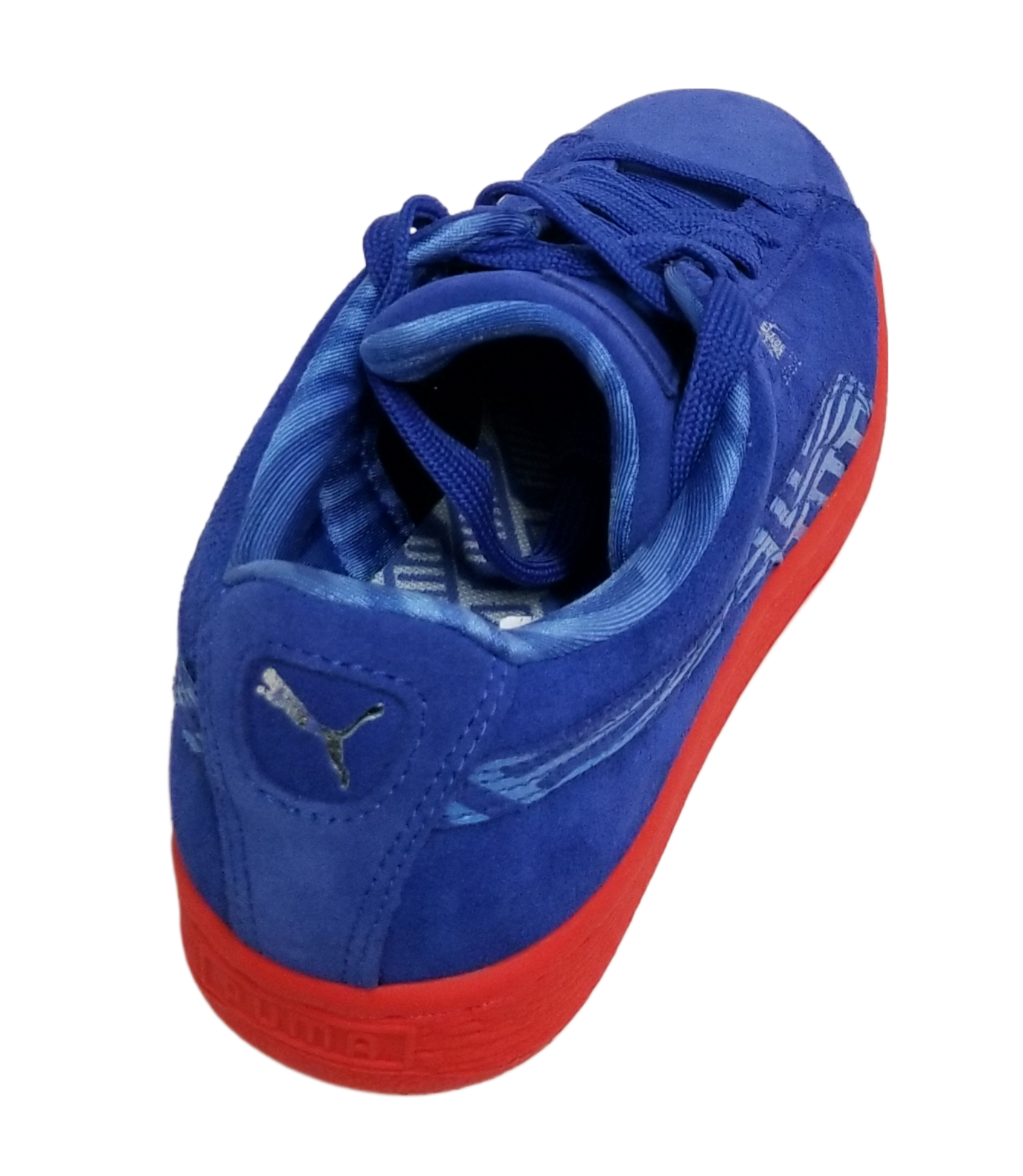 Puma Women Suede Classic + Colored Shoes Dazzling-Marina Blue-Grenadn 360249-03
