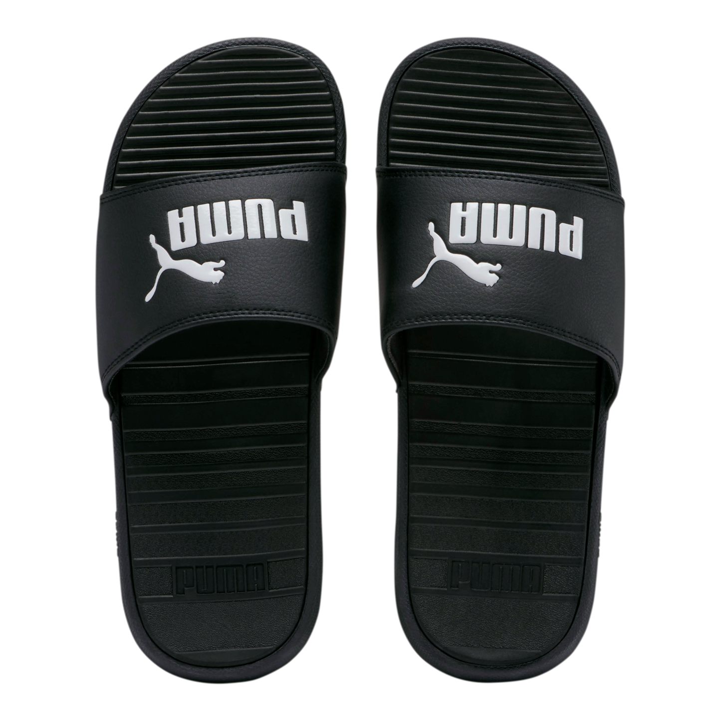 Puma Men Cool Cat Sandal Slides Black/White 371023-01