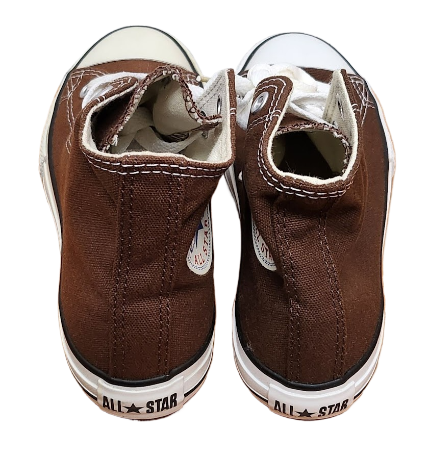 Converse Preschool Chuck Taylor All Star Hi Sneaker Chocolate 3P626 DEFECT