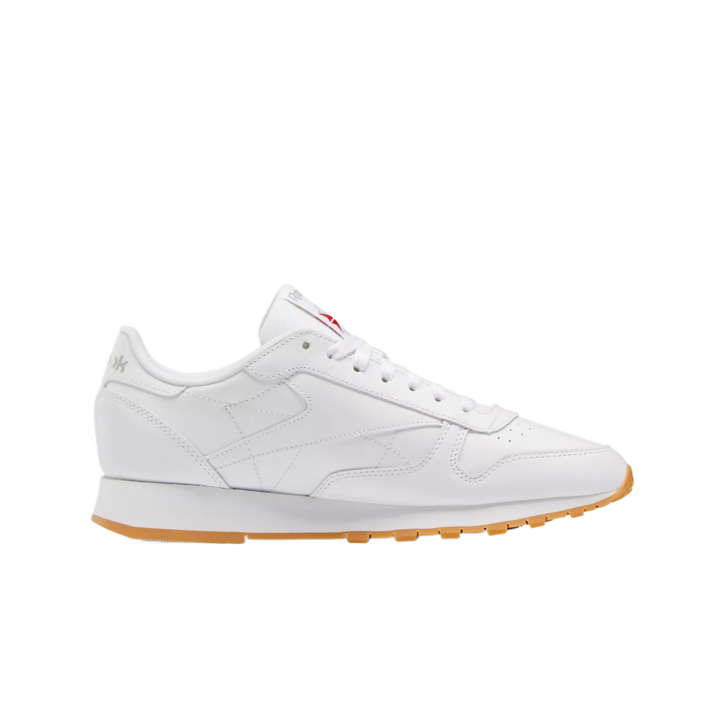 Reebok Adult Unisex Classic Leather Shoes White/Gum 49797 / GY0952