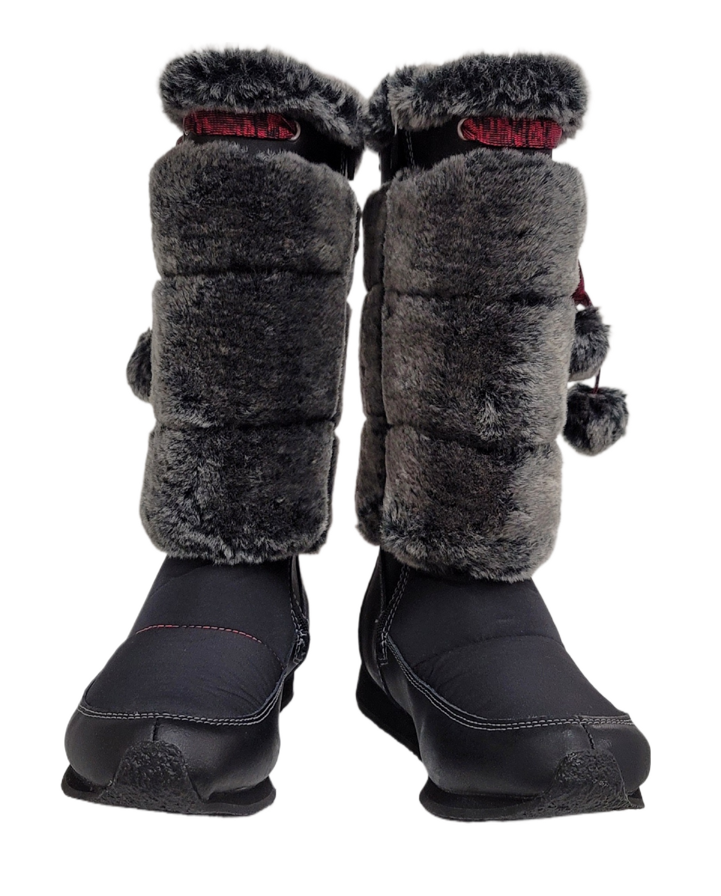 Timberland Junior Big Kid Winterberry Tall Fur Medium Boot Black 59994
