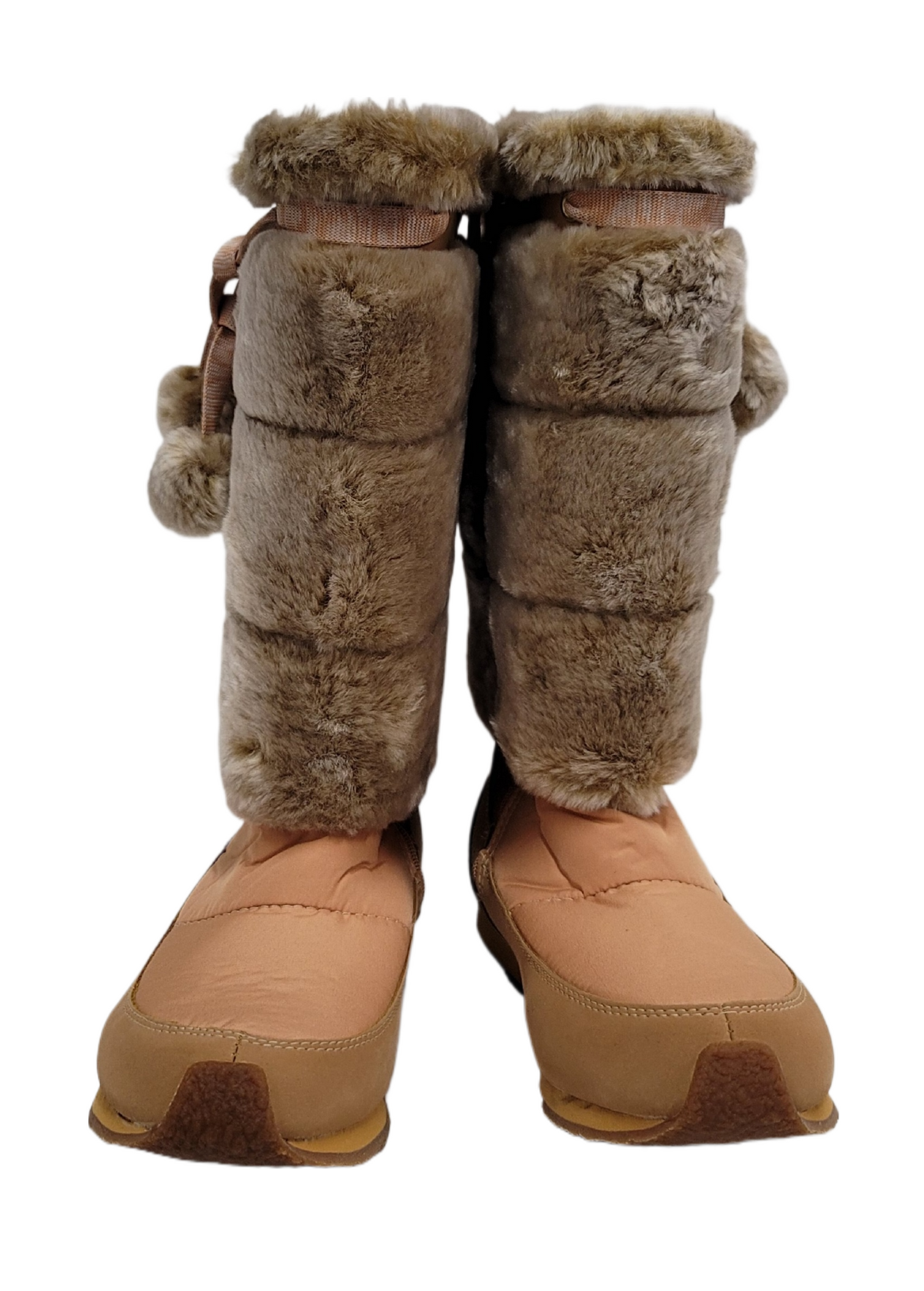 Timberland Junior Big Kid Winterberry Tall Fur Medium Boot Wheat 59996