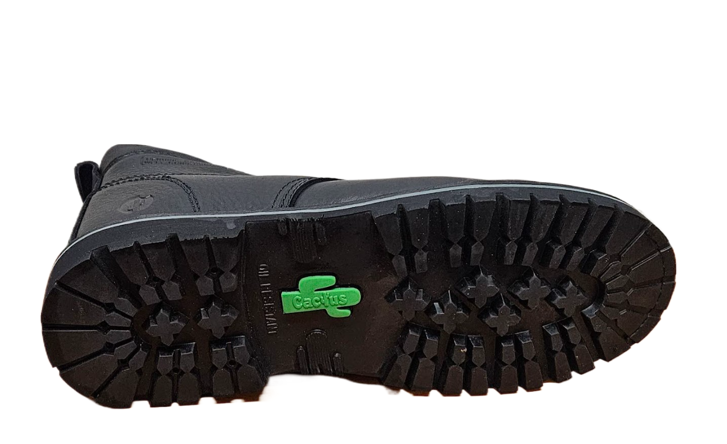 Cactus Men 6" Soft Toe Oil Resistant Work Boot Black 6229-BLK
