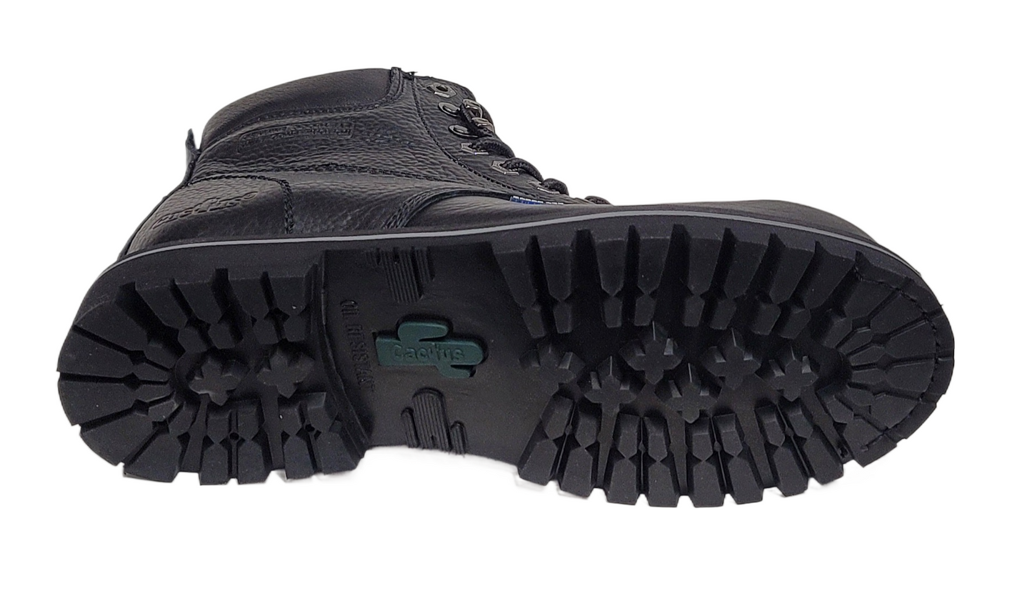 Cactus Men Heavy Duty Steel Toe Leather Work Boot Black 6229S-BLK