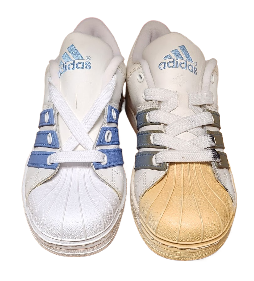 adidas Grade School Supermodified K Skateboarding Shoe White/Delta Blue 675188