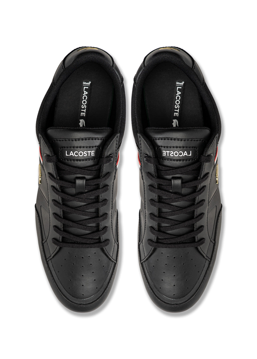 Lacoste Men Chaymon Tech 0121 1 CMA Synthetic Shoe Black/White 7-42CMA0011312