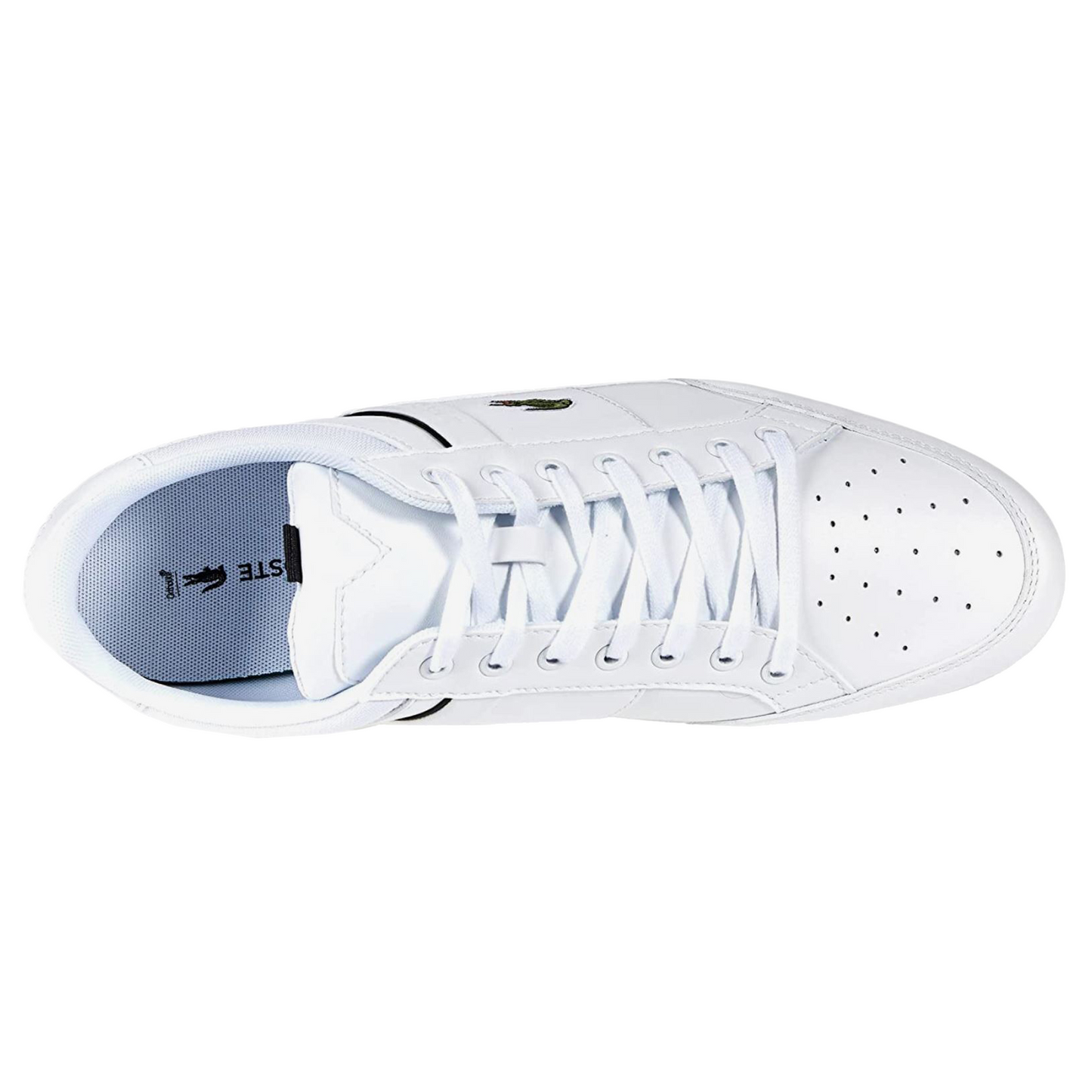Lacoste Men's Chaymon 0121 2 CMA Sneaker White/Black 7-42CMA0014147