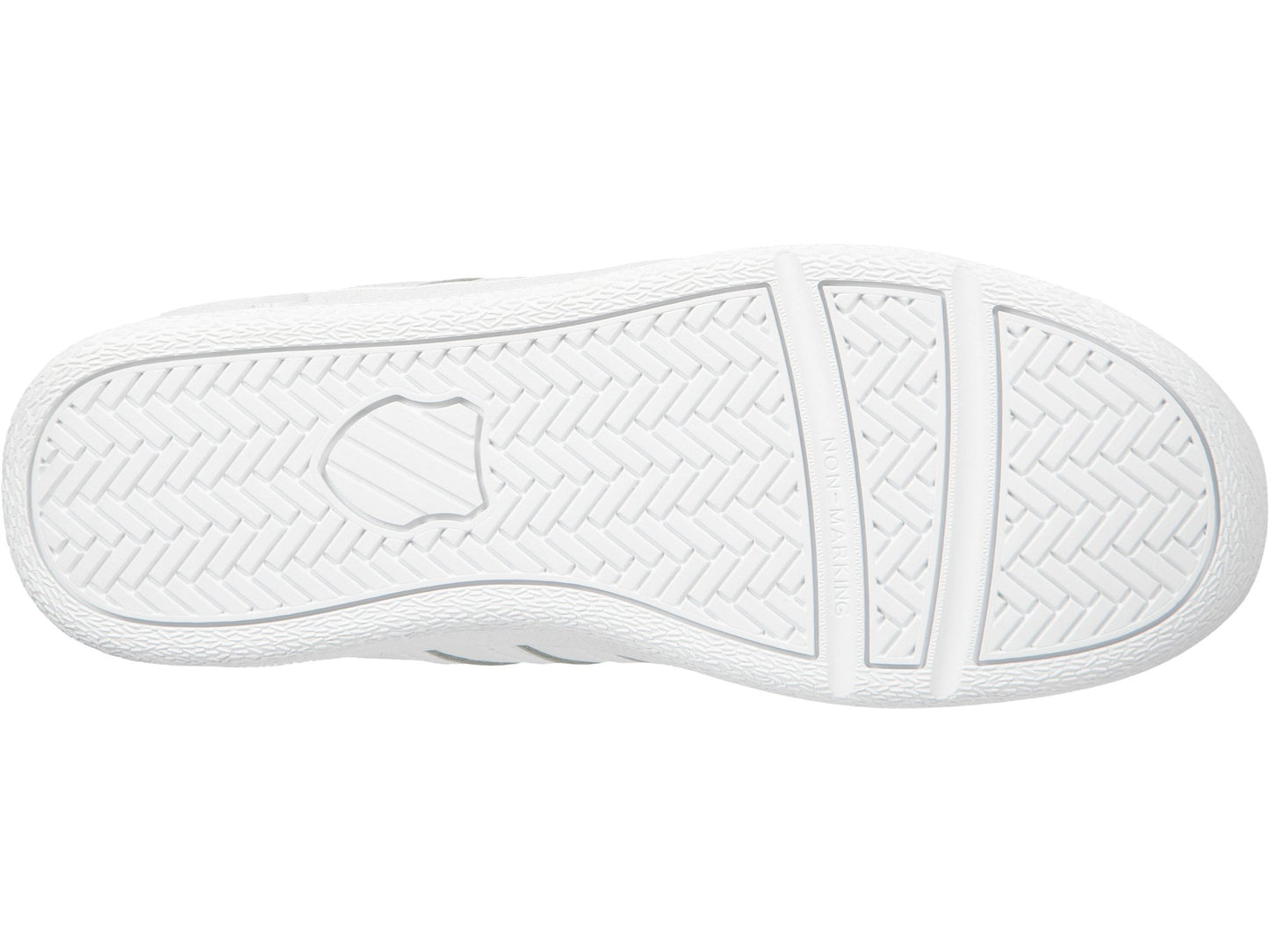 K-Swiss Grade School Classic VN Low Sneakers White/White 83343-101-M