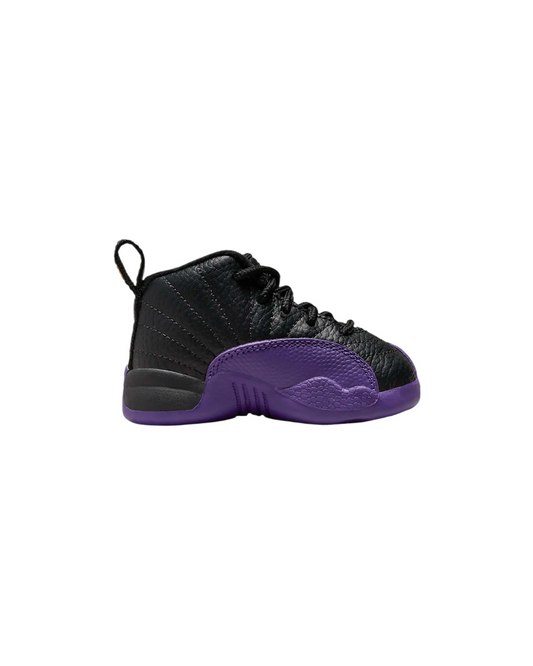 Jordan 12 Retro Toddler Sneaker Black / Field Purple 850000-057
