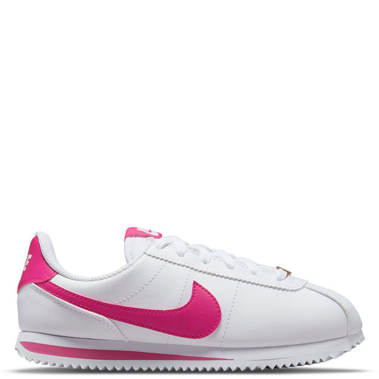 Nike Grade School Cortez Basic SL Sneaker White/Pink Prime 904764-109