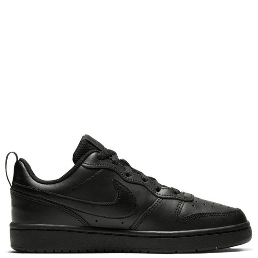 Nike Grade School Court Borough Low 2 Sneaker Black / Black / Black BQ5448-001