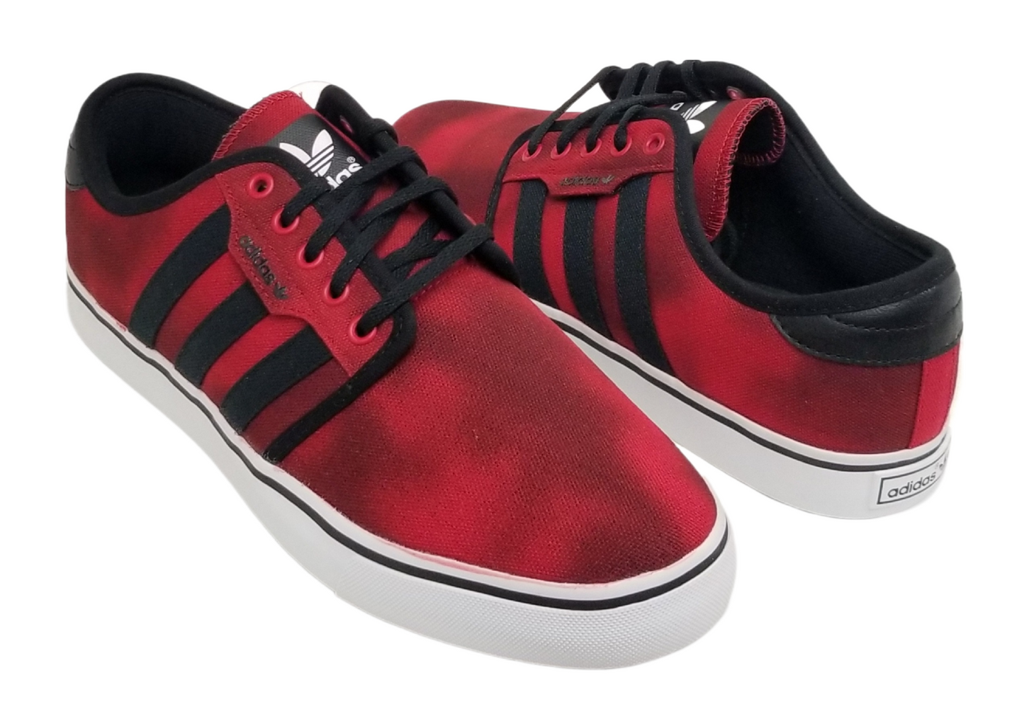 adidas Men Seeley Skateboarding Shoe Power Red / Core Black / White C76312