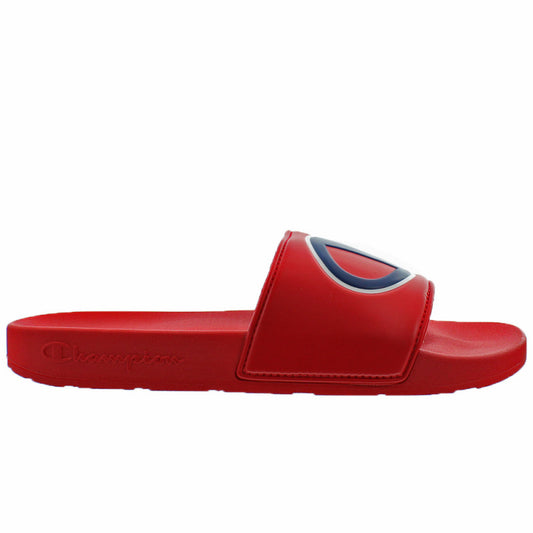 Champion Men's IPO Slide Sandals Red CM100076M