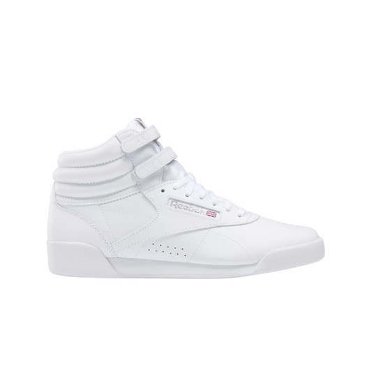 Reebok Grade School Freestyle Hi Shoes White/Silver CN5750