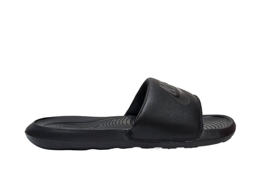 Nike Men Victori One Slide Black / Black-Black CN9675-003 (Pre-owned)