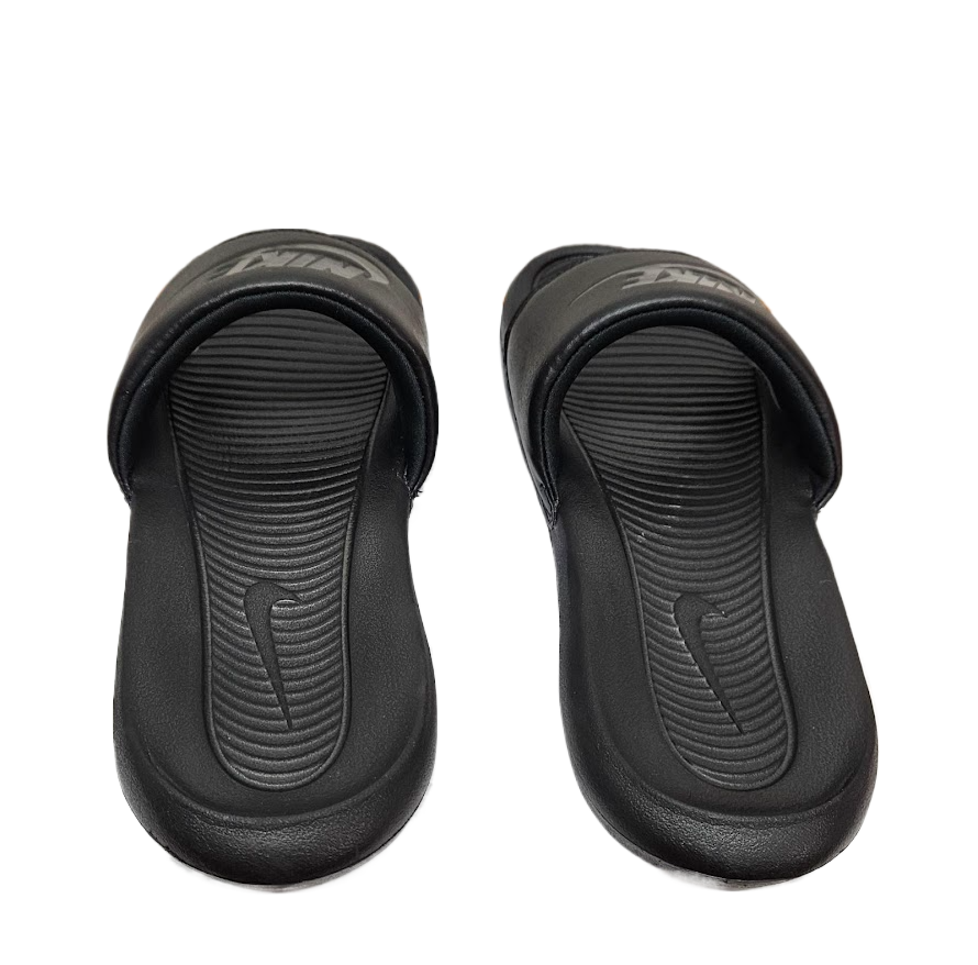 Nike Men Victori One Slide Black / Black-Black CN9675-003 (Pre-owned)
