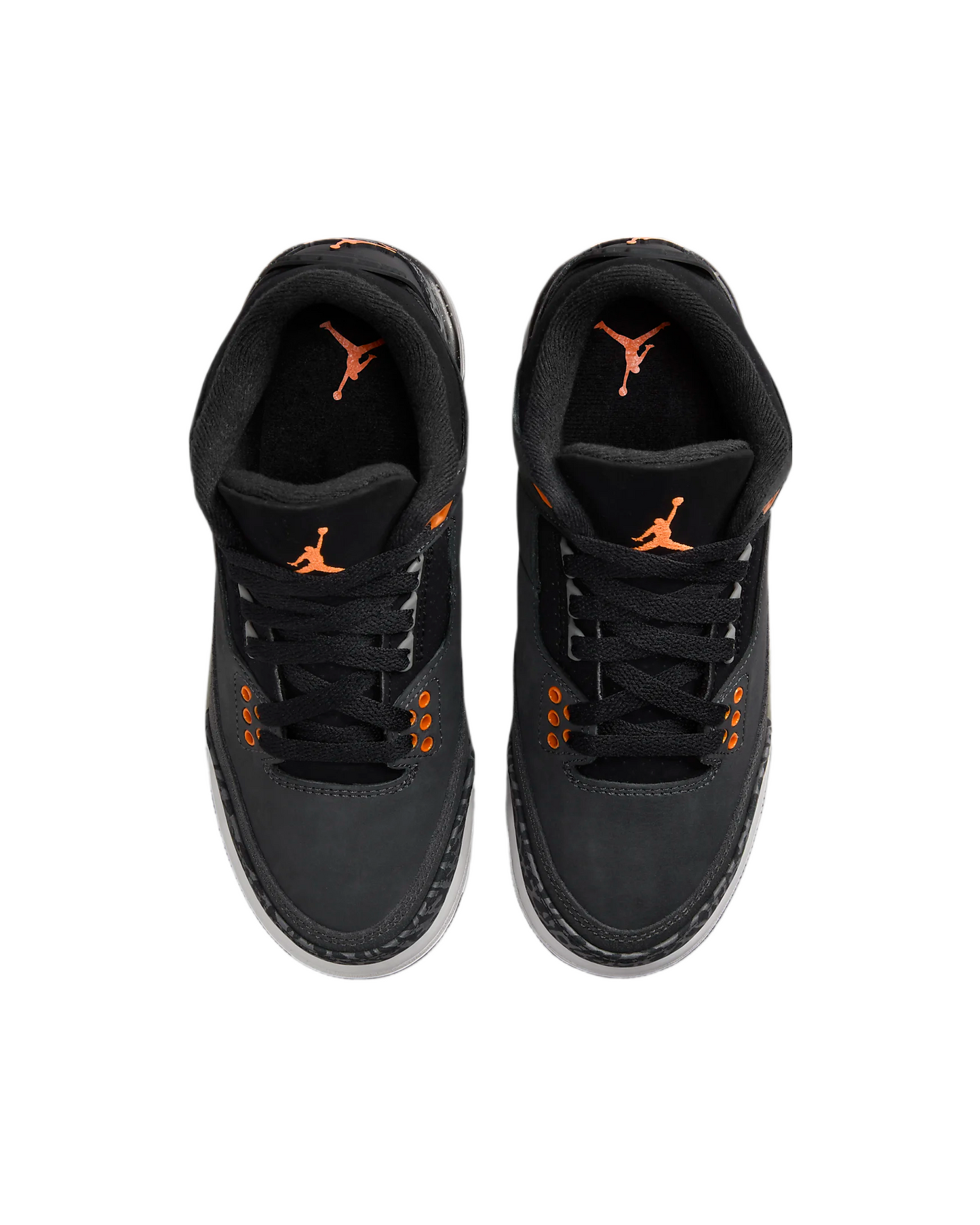Air Jordan 3 Retro Grade School Sneaker Night Stadium / Total Orange DM0967-080