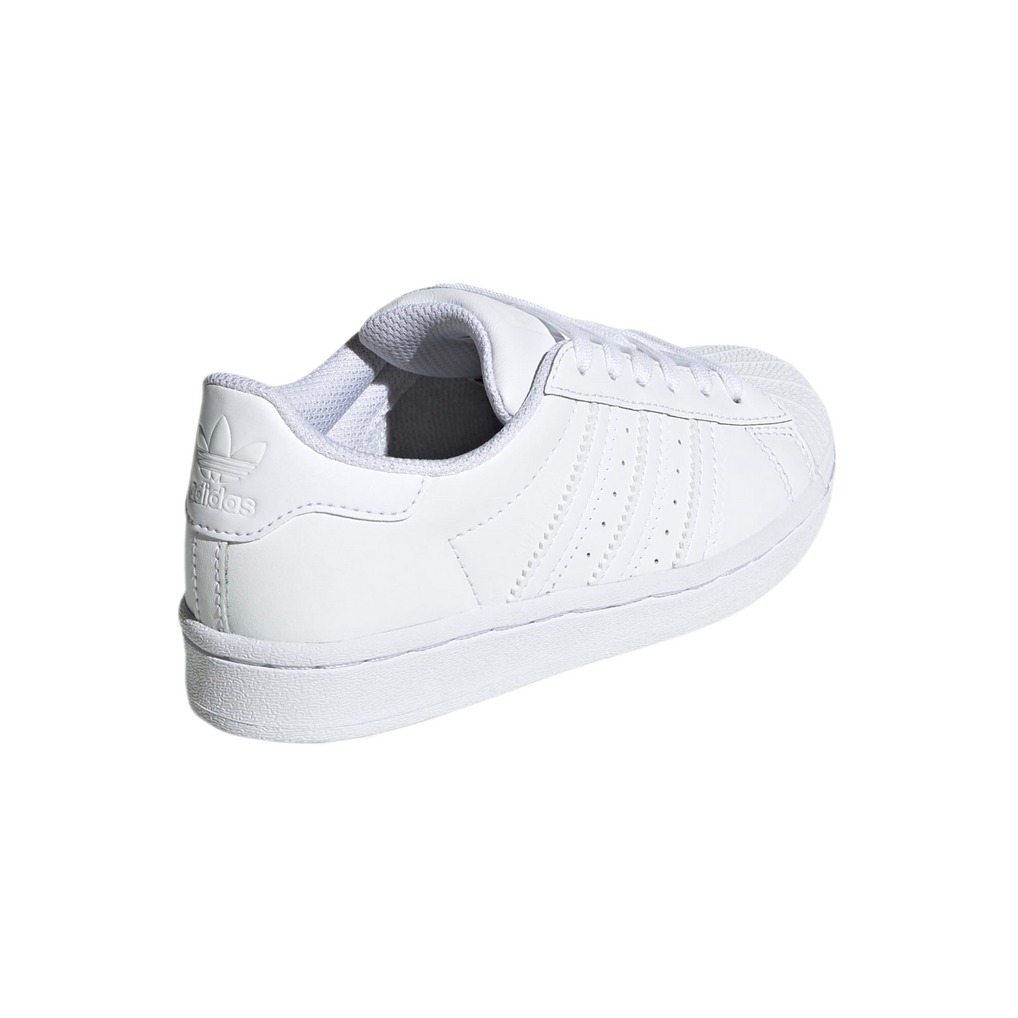 adidas Little Kids Superstar C Shoes White / White / White EF5395