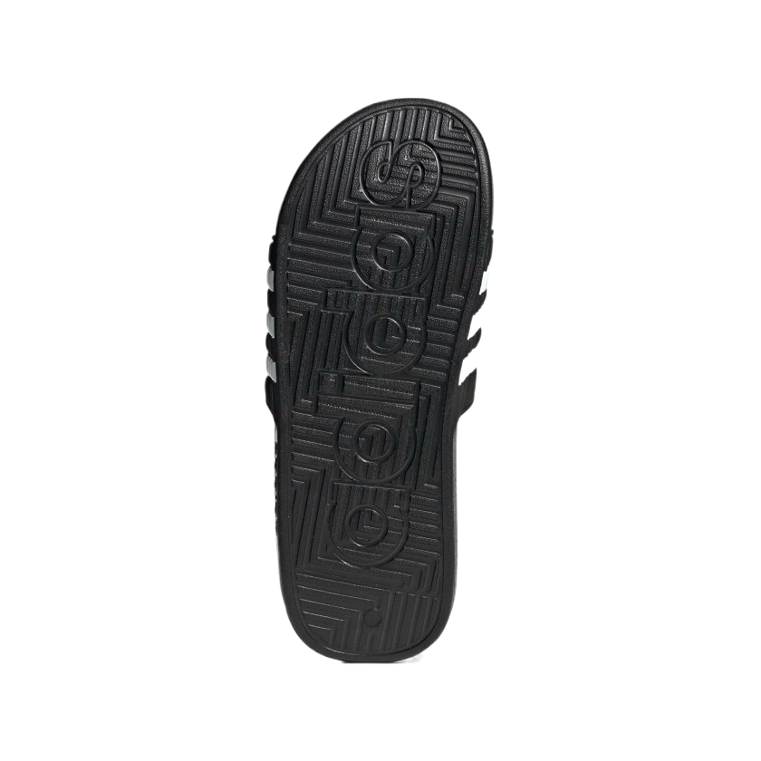 adidas Adult Unisex Adissage Sandals Black / White F35580