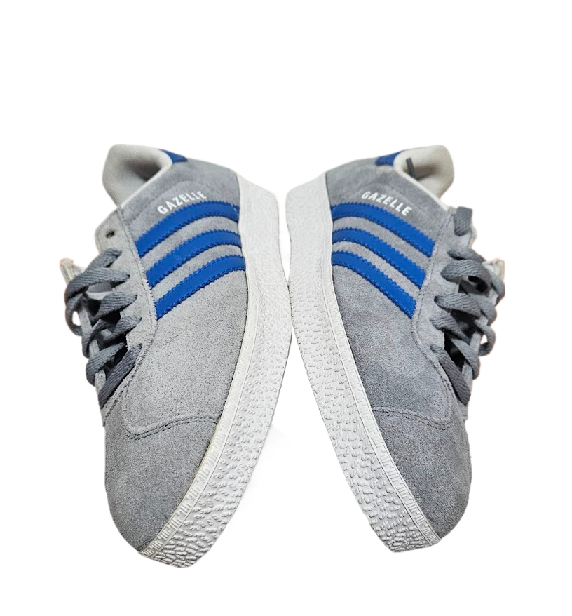 adidas Gazelle II Men Shoes Street Stone/Blue Bird/Running White  G96198 DEFECT