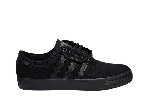 adidas Men Seeley Skateboard Shoe Black/Black/Dark Cinder G98180