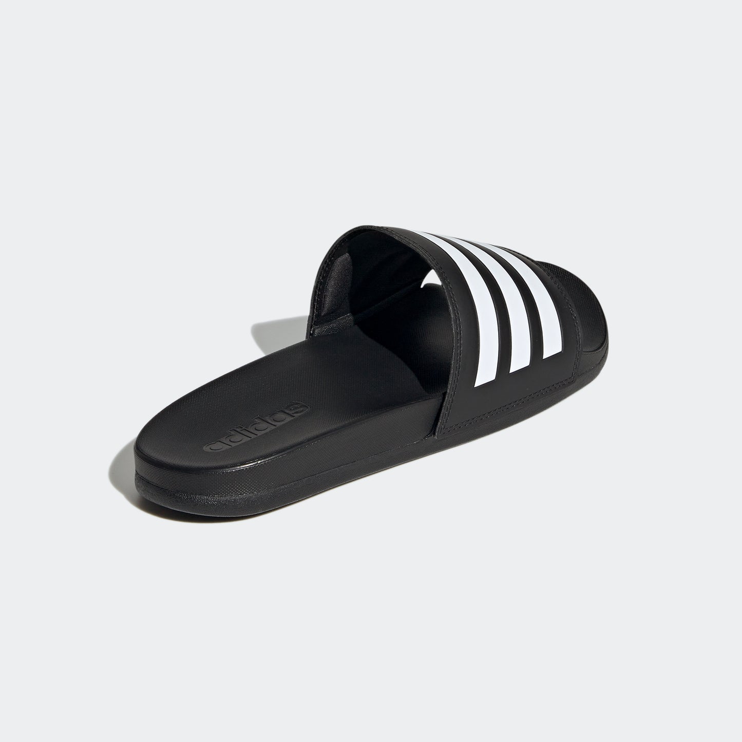 adidas Adult Unisex Adilette Comfort Slide Black / White / Black