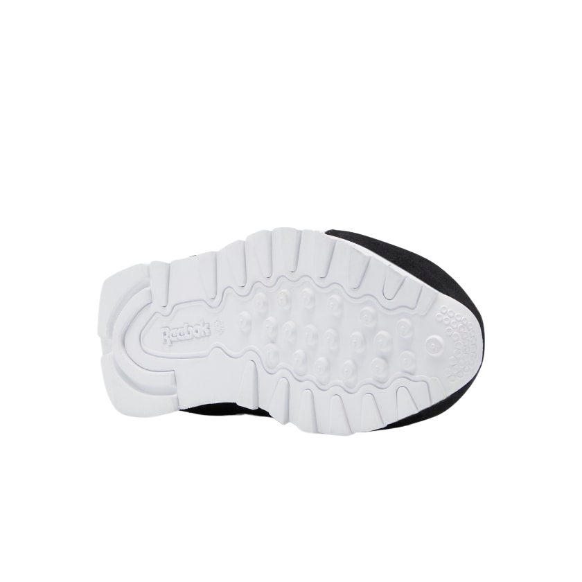 Reebok Grade School Junior Classic Nylon Running Shoe Black / White J21506