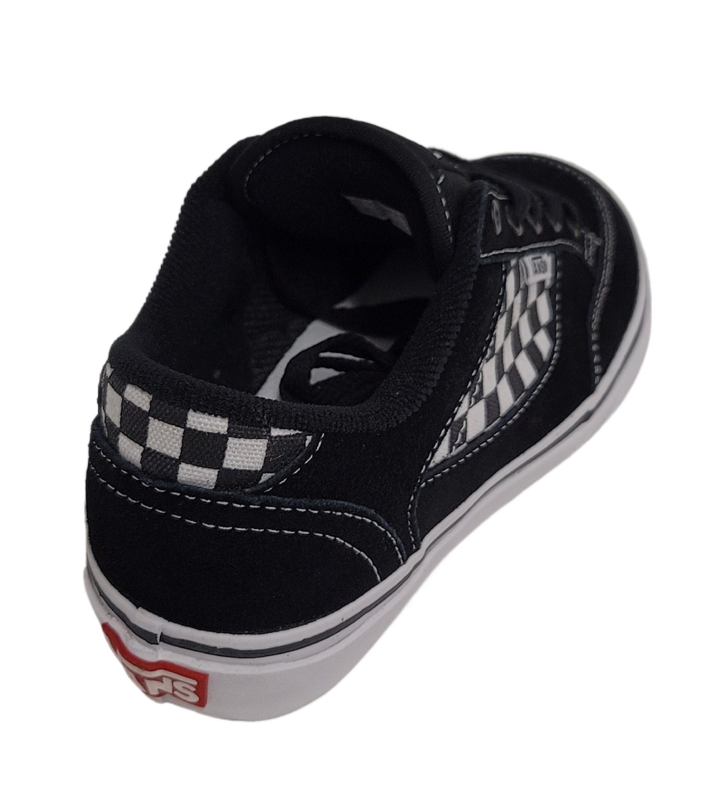 Vans Preschool Brasco Shoe Black / White Checkerboard VN-0XGD56M DEADSTOCK AS IS