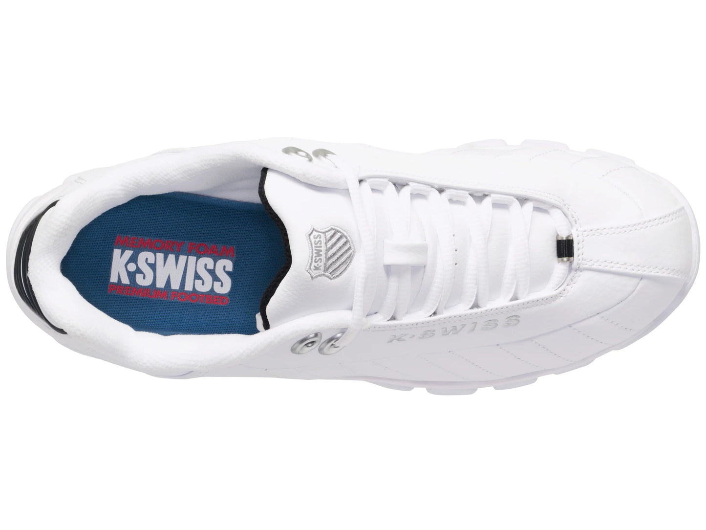K-Swiss Men's ST329 CMF Training Shoes White/Black/Silver