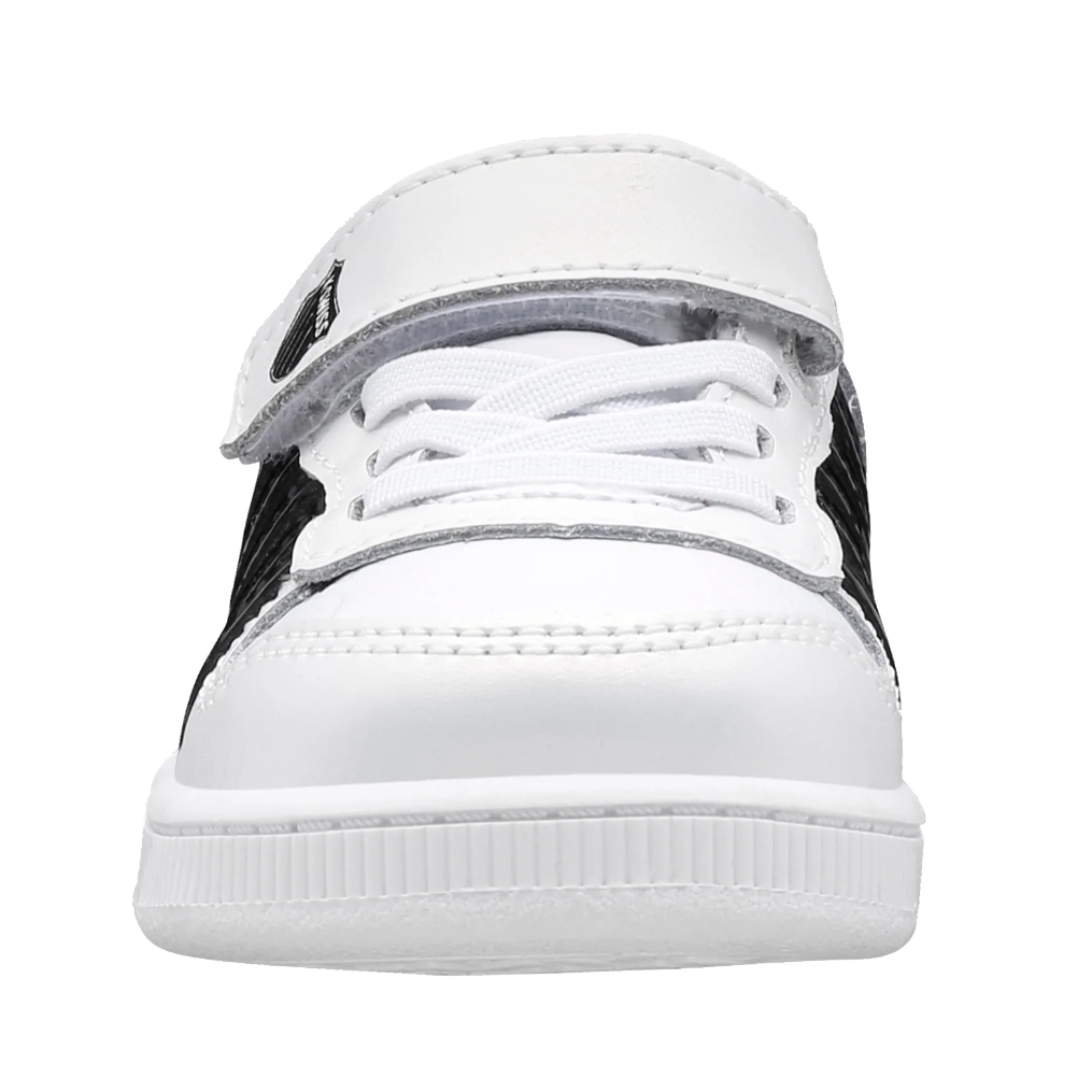 K-Swiss Toddler Court Palisades Strap Medium Low Top Shoes White / Metallic Leopard 27006-137-M