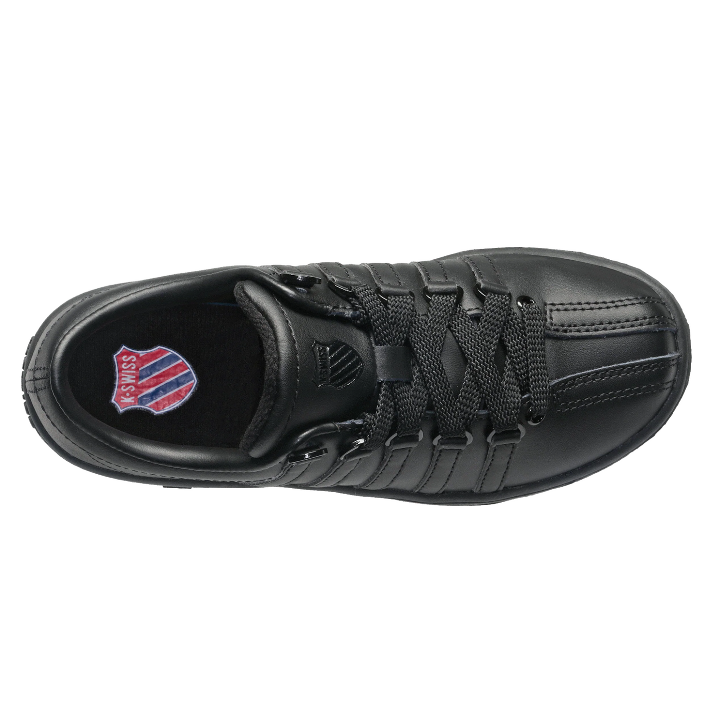 K-Swiss Preschool Low Classic LX Shoes Black/Black 57161-001-M