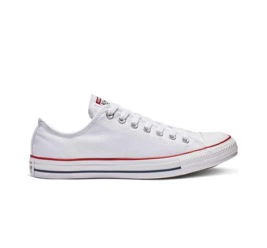 Converse Unisex Chuck Taylor All Star Low Top Shoes Optical White M7652 / M7652C