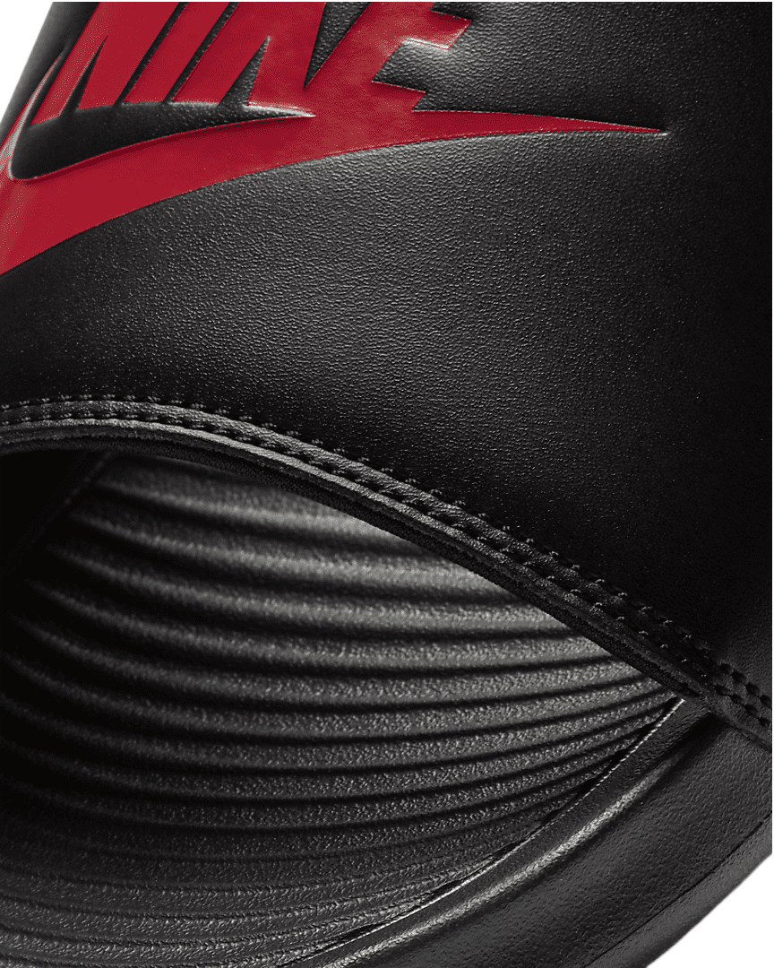 Nike Men's Victori One NN Slide Black/Black/University Red CN9675-004