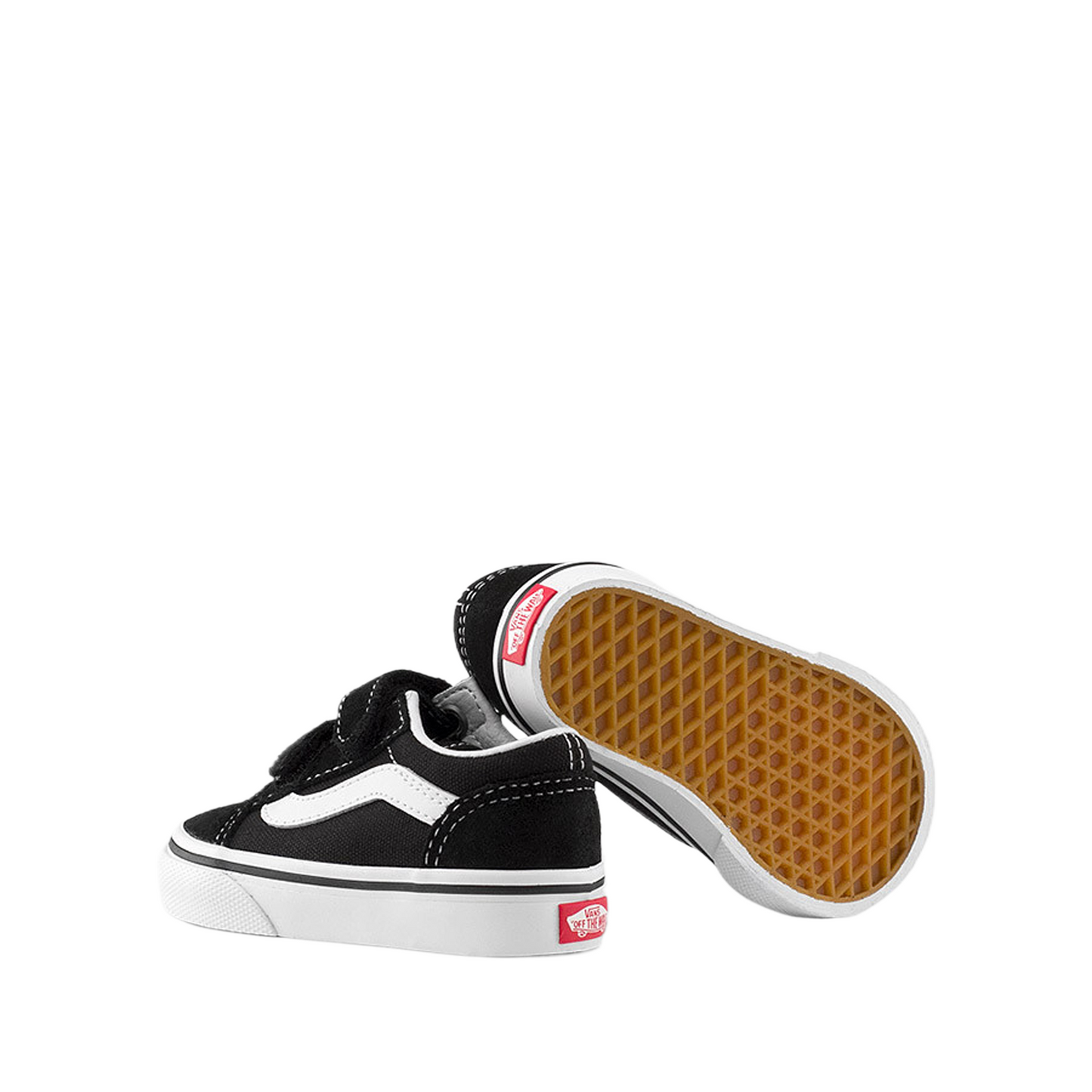 Vans Toddler Old Skool V Sneaker Black / White VN000D3YBLK