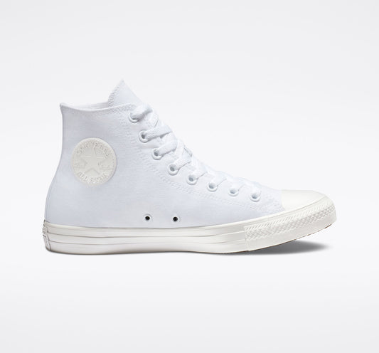 Converse Adult Chuck Taylor All Star Classic High Tops White Monochrome