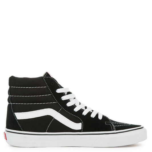 Vans Adult Unisex SK8-Hi  Skate Shoe Black / Black / White VN000D5IB8C
